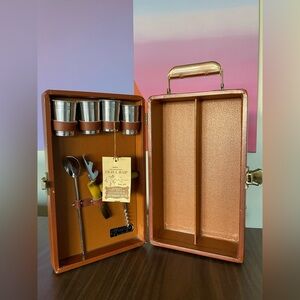 Vintage “TRAV-L-BAR” portable bar set